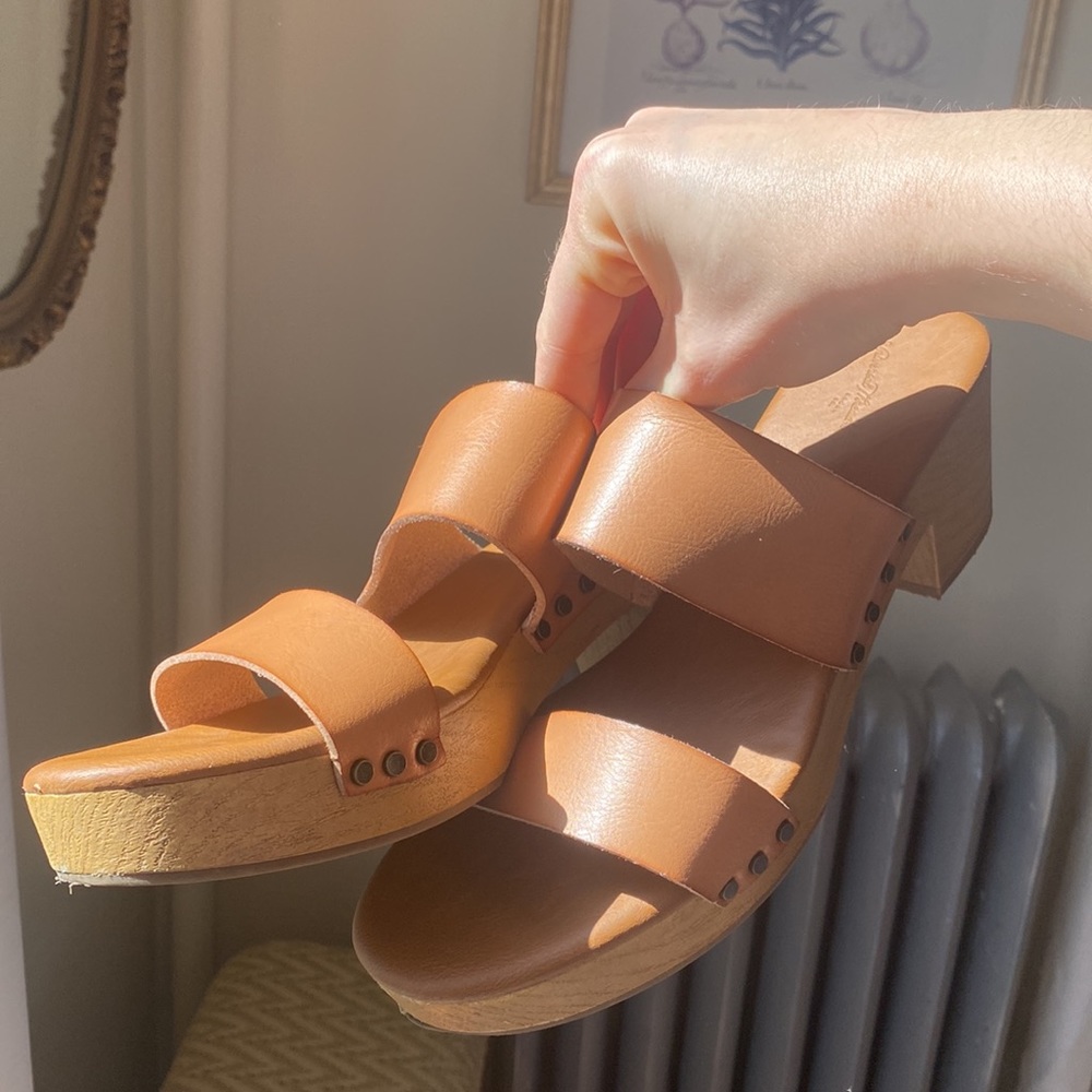 Wooden clogs